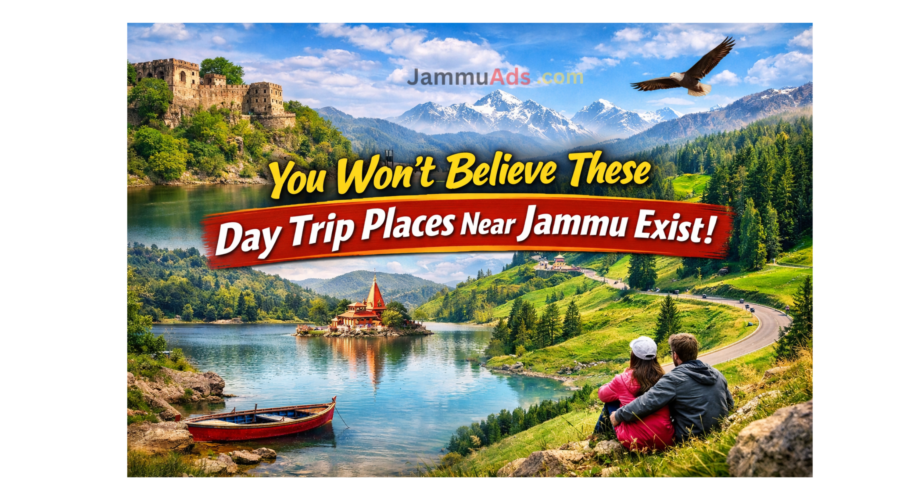 Top Places for Day Trip Near Jammu Every Traveler Must Visit