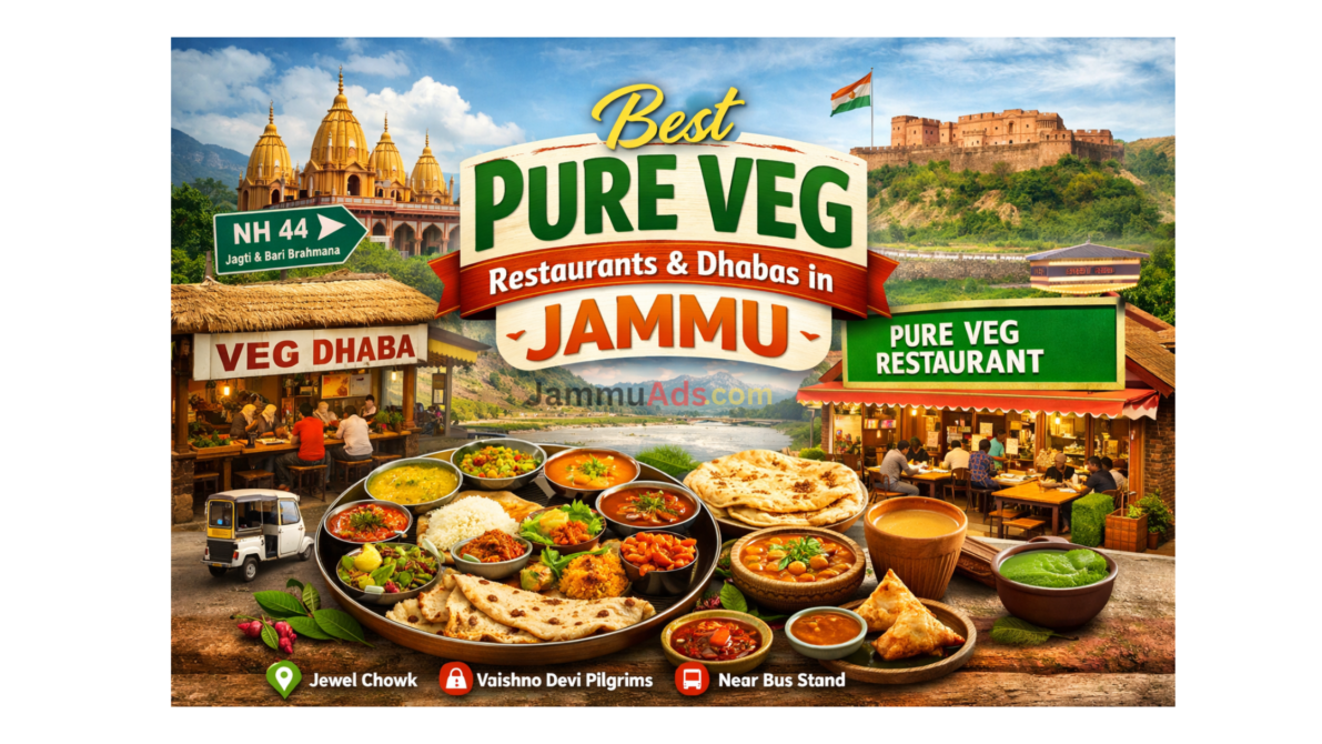 Best Pure Veg Restaurants & Dhabas in Jammu