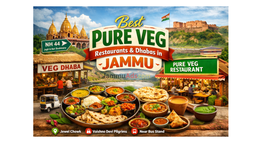 Best Pure Veg Restaurants & Dhabas in Jammu