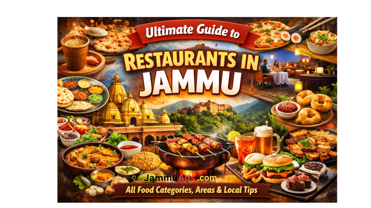 Where to Eat in Jammu? This Guide Covers Every Restaurant Type